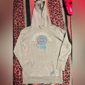 Vintage PINK Victoria's Secret University Of PINK long hoodie